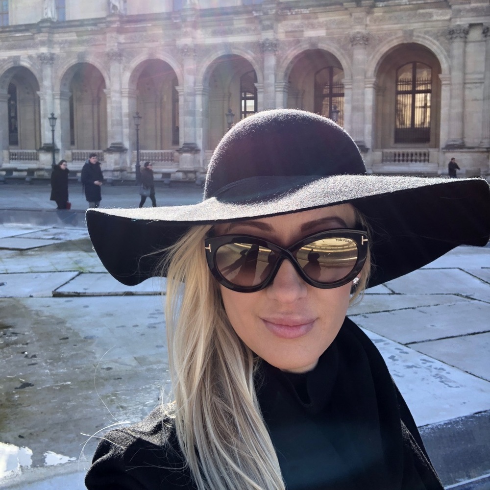 Black Floppy Hat - image 3